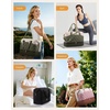 image:imageLOVEVOOK Travel Carry On Bag for Women Lightweight Weekender Bags with Shoe Compartment Wet Pocket Hospital Overnight Bags for Women Labor Delivery Personal Item Duffle Bag for Gym SportWhite  Green