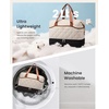 image:imageLOVEVOOK Travel Carry On Bag for Women Lightweight Weekender Bags with Shoe Compartment Wet Pocket Hospital Overnight Bags for Women Labor Delivery Personal Item Duffle Bag for Gym SportSage  Green