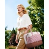 image:imageLOVEVOOK Travel Carry On Bag for Women Lightweight Weekender Bags with Shoe Compartment Wet Pocket Hospital Overnight Bags for Women Labor Delivery Personal Item Duffle Bag for Gym SportWhite  Pink