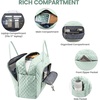 image:imageLOVEVOOK Travel Duffle Bag  Womens Weekender Carry On Overnight Laptop amp Gym Bag With ToiletryShoe Pocket Hospital Labor BagMint Green