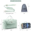 image:imageLOVEVOOK Travel Duffle Bag  Womens Weekender Carry On Overnight Laptop amp Gym Bag With ToiletryShoe Pocket Hospital Labor BagMint Green