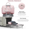 image:imageLOVEVOOK Travel Duffle Bag  Womens Weekender Carry On Overnight Laptop amp Gym Bag With ToiletryShoe Pocket Hospital Labor BagPinkmedium