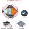 image:imageLOVEVOOK Travel Duffle Bag  Womens Weekender Carry On Overnight Laptop amp Gym Bag With ToiletryShoe Pocket Hospital Labor BagPinkmedium
