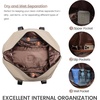 image:imageLOVEVOOK Travel Duffle Bag for Women Large3 Pcs Khakicoffeblack