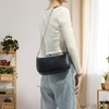 image:imageLoiral Small Purse for Women Retro Classic Tote HandBag Shoulder Bags Clutch Purse1 Black L