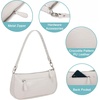 image:imageLoiral Small Purse for Women Retro Classic Tote HandBag Shoulder Bags Clutch Purse1 White