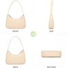 image:imageLoiral Small Purse for Women Retro Classic Tote HandBag Shoulder Bags Clutch PurseAlmond