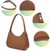 image:imageLoiral Small Purse for Women Retro Classic Tote HandBag Shoulder Bags Clutch PurseCaramel
