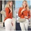 image:imageLoiral Small Purse for Women Retro Classic Tote HandBag Shoulder Bags Clutch PurseCloud Beige