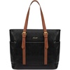 Black With Brown