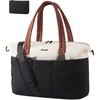image:imageLOVEVOOK Small Gym Bag for Women amp Men with Wet Pocket26L Cute Waterproof Womens Gym Bag Travel Duffel Bags Workout BagConvertible Carry on Bag Overnight Bags Personal Item Travel Bag Been GreenLBeige  Black  Brown