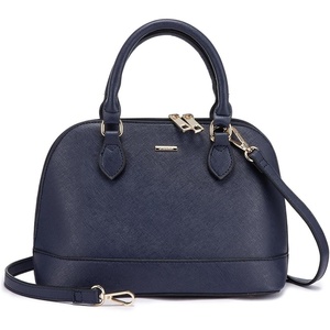 image:imageLOVEVOOK Purse for Women Crossbody Dome Satchel Handbag with Double ZipNavy Blue