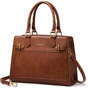 image:imageLOVEVOOK Purses and Handbags for Women Tote Shoulder Bag Satchel Purse and PU Leather Top Handle for ladiesBrowns
