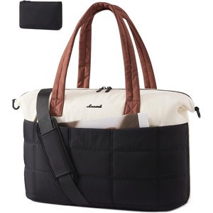 image:imageLOVEVOOK Small Gym Bag for Women amp Men with Wet Pocket26L Cute Waterproof Womens Gym Bag Travel Duffel Bags Workout BagConvertible Carry on Bag Overnight Bags Personal Item Travel Bag Been GreenLBeige  Black  Brown