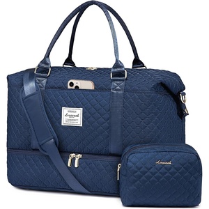 image:imageLOVEVOOK Travel Duffle BagWeekender Bags for Women with Shoe CompartmentCarry on Overnight Bag with Toiletry BagGym Duffel Bag with Wet Pocket Hospital Bags for Labor and DeliveryBluea