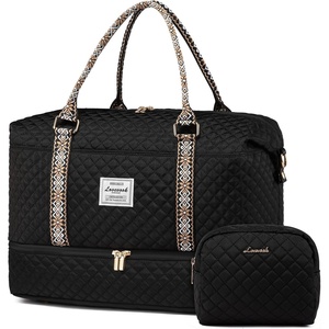 image:imageLOVEVOOK Travel Duffle BagWeekender Bags for Women with Shoe CompartmentCarry on Overnight Bag with Toiletry BagGym Duffel Bag with Wet Pocket Hospital Bags for Labor and DeliveryBlacktape2