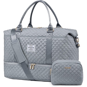 image:imageLOVEVOOK Travel Duffle BagWeekender Bags for Women with Shoe CompartmentCarry on Overnight Bag with Toiletry BagGym Duffel Bag with Wet Pocket Hospital Bags for Labor and DeliveryGreyc