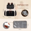 image:imageLOVEVOOK Diaper Bag Backpack Small Baby Bag Cute Baby Diaper Bag Stylish WaterResistant Travel Baby Bag for Mom Baby Backpack with Changing Pad Stroller Straps Black BeigeBlack Beige