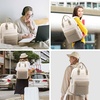 image:imageLOVEVOOK Laptop Backpack for Women 156 Inch Laptop Bag with USB Port Fashion Waterproof Backpacks Teacher Nurse Stylish Travel Bags Vintage Daypacks Bookbag for College School WorkKhaki  Pinkish Beige