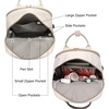 image:imageLOVEVOOK Laptop Backpack for Women 156 Inch Laptop Bag with USB Port Fashion Waterproof Backpacks Teacher Nurse Stylish Travel Bags Vintage Daypacks Bookbag for College School WorkKhaki  Pinkish Beige