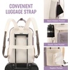 image:imageLOVEVOOK Laptop Backpack for Women 156 Inch Laptop Bag with USB Port Fashion Waterproof Backpacks Teacher Nurse Stylish Travel Bags Vintage Daypacks Bookbag for College School WorkNude  Pinkish Beige