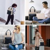 image:imageLOVEVOOK Laptop Backpack for Women 156 Inch Laptop Bag with USB Port Fashion Waterproof Backpacks Teacher Nurse Stylish Travel Bags Vintage Daypacks Bookbag for College School WorkNavy  Dark Apricot