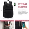 image:imageLOVEVOOK Laptop Backpack for Women 156 Inch Laptop Bag with USB Port Fashion Waterproof Backpacks Teacher Nurse Stylish Travel Bags Vintage Daypacks Bookbag for College School WorkBlack