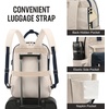 image:imageLOVEVOOK Laptop Backpack for Women 156 Inch Laptop Bag with USB Port Fashion Waterproof Backpacks Teacher Nurse Stylish Travel Bags Vintage Daypacks Bookbag for College School WorkNavy  Dark Apricot