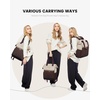 image:imageLOVEVOOK Laptop Backpack for Women 156 Inch Laptop Bag with USB Port Fashion Waterproof Backpacks Teacher Nurse Stylish Travel Bags Vintage Daypacks Bookbag for College School WorkApricot  Coffee