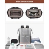 image:imageLOVEVOOK Laptop Backpack for Women 156 Inch Laptop Bag with USB Port Fashion Waterproof Backpacks Teacher Nurse Stylish Travel Bags Vintage Daypacks Bookbag for College School WorkGreyblack