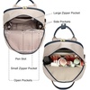 image:imageLOVEVOOK Laptop Backpack for Women 156 Inch Laptop Bag with USB Port Fashion Waterproof Backpacks Teacher Nurse Stylish Travel Bags Vintage Daypacks Bookbag for College School WorkNavy  Dark Apricot