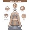 image:imageLOVEVOOK Laptop Backpack for Women 156 Inch Laptop Bag with USB Port Fashion Waterproof Backpacks Teacher Nurse Stylish Travel Bags Vintage Daypacks Bookbag for College School WorkKhaki