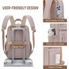 image:imageLOVEVOOK Laptop Backpack for Women 156 Inch Laptop Bag with USB Port Fashion Waterproof Backpacks Teacher Nurse Stylish Travel Bags Vintage Daypacks Bookbag for College School WorkNude