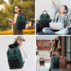 image:imageLOVEVOOK Laptop Backpack for Women 156 Inch Laptop Bag with USB Port Fashion Waterproof Backpacks Teacher Nurse Stylish Travel Bags Vintage Daypacks Bookbag for College School WorkBlack  Green