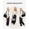 image:imageLOVEVOOK Laptop Backpack for Women 156 Inch Laptop Bag with USB Port Fashion Waterproof Backpacks Teacher Nurse Stylish Travel Bags Vintage Daypacks Bookbag for College School WorkGreyblack