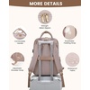 image:imageLOVEVOOK Laptop Backpack for Women 156 Inch Laptop Bag with USB Port Fashion Waterproof Backpacks Teacher Nurse Stylish Travel Bags Vintage Daypacks Bookbag for College School WorkNude