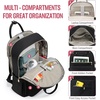 image:imageLOVEVOOK Laptop Backpack for Women 156 Inch Laptop Bag with USB Port Fashion Waterproof Backpacks Teacher Nurse Stylish Travel Bags Vintage Daypacks Bookbag for College School WorkBlack