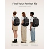 image:imageLOVEVOOK Laptop Backpack for Women 156 Inch Work Business Backpacks Purse With Large Capacity Waterproof Nurse Bag College Bookbag for School Waterproof Casual Daypack for TravelBlack