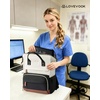 image:imageLOVEVOOK Laptop Backpack for Women 156 Inch Work Business Backpacks Purse With Large Capacity Waterproof Nurse Bag College Bookbag for School Waterproof Casual Daypack for TravelBlack