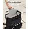 image:imageLOVEVOOK Laptop Backpack for Women 156 Inch Work Business Backpacks Purse With Large Capacity Waterproof Nurse Bag College Bookbag for School Waterproof Casual Daypack for TravelBlack