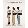 image:imageLOVEVOOK Laptop Backpack for Women 156 Inch Work Business Backpacks Purse With Large Capacity Waterproof Nurse Bag College Bookbag for School Waterproof Casual Daypack for TravelWhitepurple