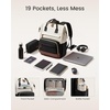 image:imageLOVEVOOK Laptop Backpack for Women 156 Inch Work Business Backpacks Purse With Large Capacity Waterproof Nurse Bag College Bookbag for School Waterproof Casual Daypack for TravelOlivesageblack