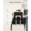 image:imageLOVEVOOK Laptop Backpack for Women 156 Inch Work Business Backpacks Purse With Large Capacity Waterproof Nurse Bag College Bookbag for School Waterproof Casual Daypack for TravelPinkwhitepurple