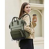 image:imageLOVEVOOK Laptop Backpack for Women 156 Inch Work Business Backpacks Purse With Large Capacity Waterproof Nurse Bag College Bookbag for School Waterproof Casual Daypack for TravelOlivesageblack