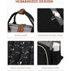 image:imageLOVEVOOK Laptop Backpack for Women 156 inch Waterproof Nurse Bag Teacher Work Backpack Purse for Women Travel Computer Backpack for College Office Business LadiesGray Black