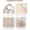 image:imageLOVEVOOK Laptop Backpack for Women 156 inch Waterproof Nurse Bag Teacher Work Backpack Purse for Women Travel Computer Backpack for College Office Business LadiesCream Tan