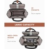 image:imageLOVEVOOK Laptop Backpack for Women 156 inch Waterproof Nurse Bag Teacher Work Backpack Purse for Women Travel Computer Backpack for College Office Business LadiesBlack
