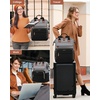 image:imageLOVEVOOK Laptop Backpack for Women 156 inch Waterproof Nurse Bag Teacher Work Backpack Purse for Women Travel Computer Backpack for College Office Business LadiesGray Black