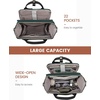 image:imageLOVEVOOK Laptop Backpack for Women 156 inch Waterproof Nurse Bag Teacher Work Backpack Purse for Women Travel Computer Backpack for College Office Business LadiesDark Green Black
