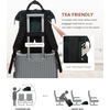 image:imageLOVEVOOK Laptop Backpack for Women 156 inch Waterproof Nurse Bag Teacher Work Backpack Purse for Women Travel Computer Backpack for College Office Business LadiesDark Green Black